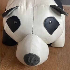Cutest Panda foot stool - Black and White
